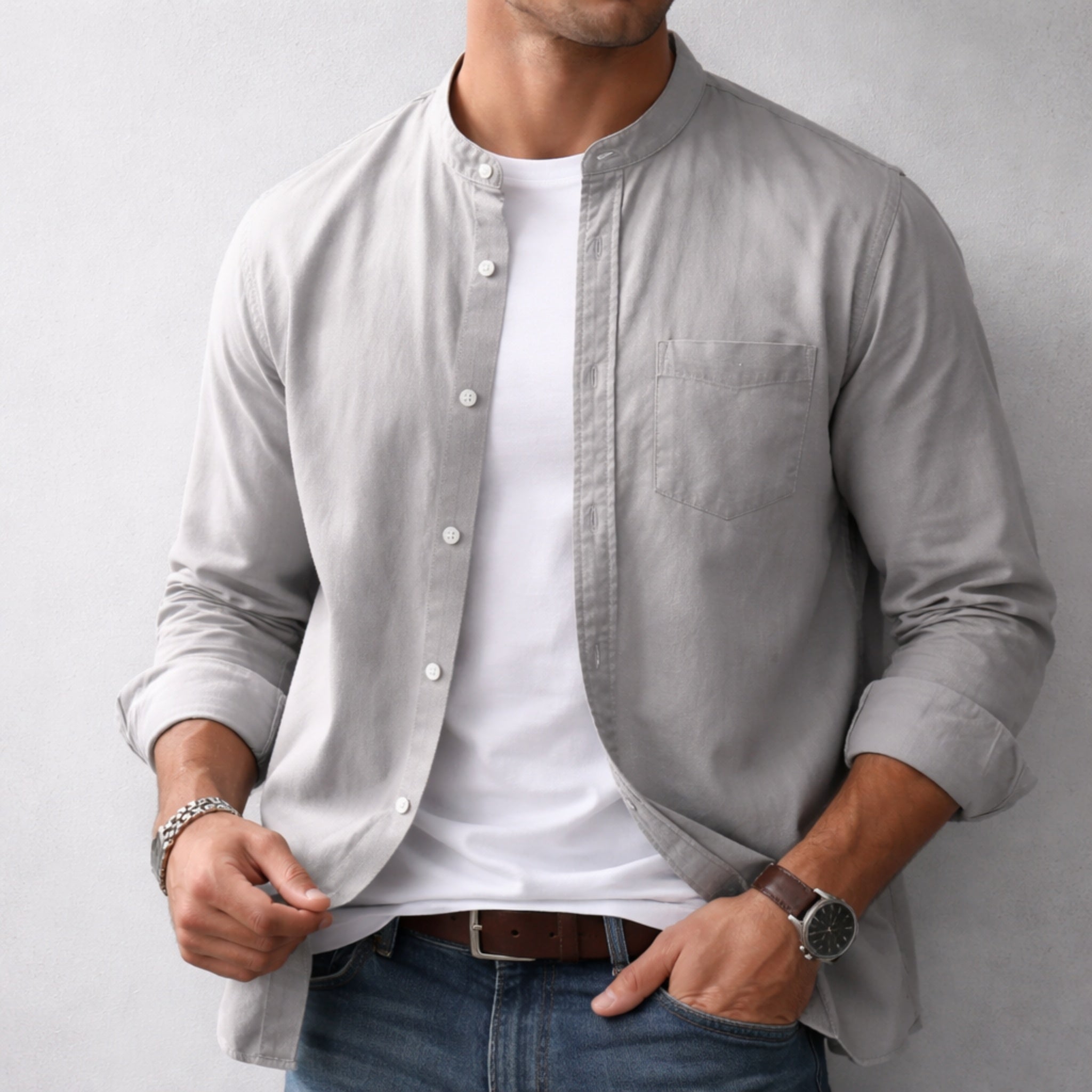 ORVAN Richard Linen Shirt
