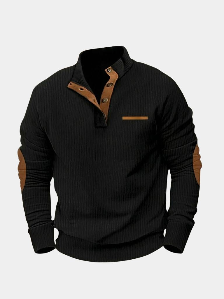 ORVAN Monaco Henley Pullover