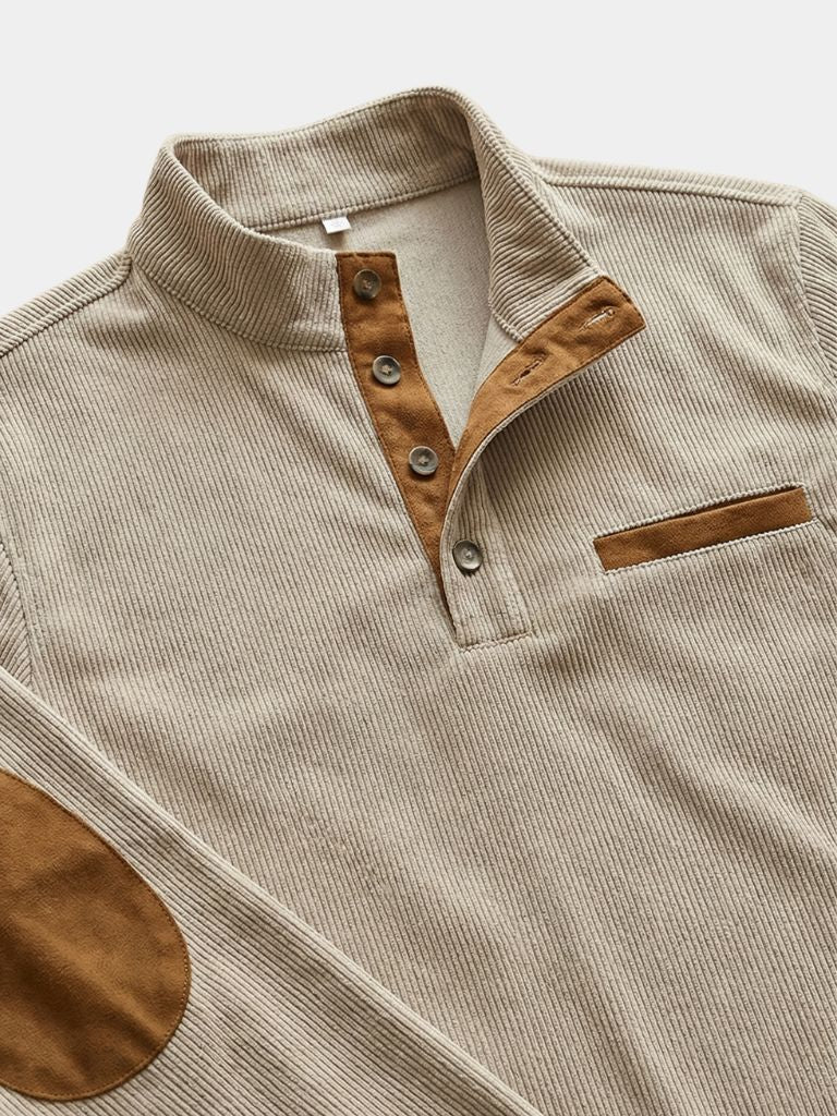 ORVAN Monaco Henley Pullover