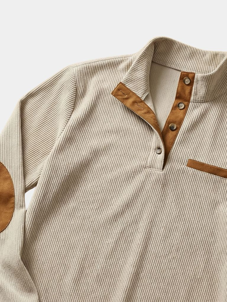 ORVAN Monaco Henley Pullover
