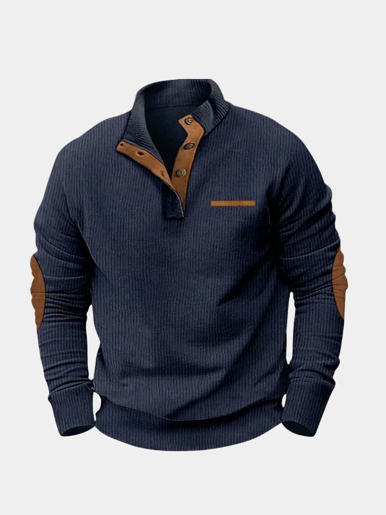ORVAN Monaco Henley Pullover