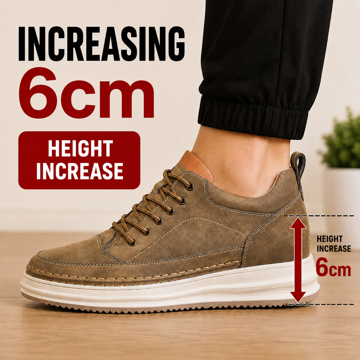 ORVAN Oakfield Leather Sneakers