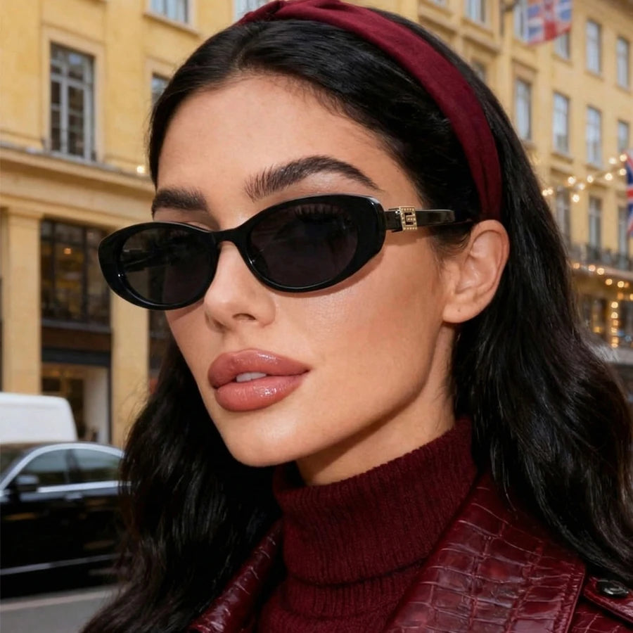 ORVAN ÉLISE - Flat-Lens Cat-Eye Sunglasses