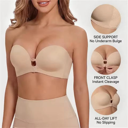 Orvan LuxeLift™ — The Strapless Bra That Stays Up