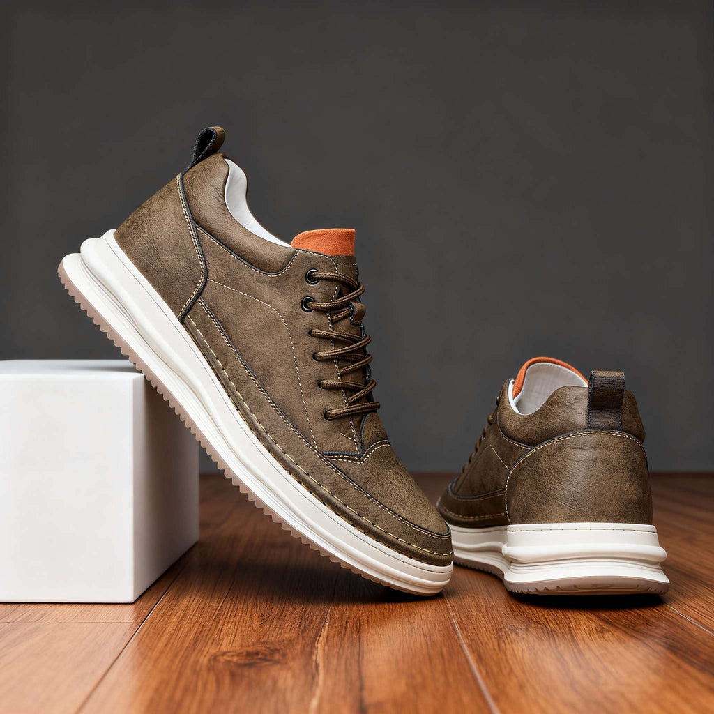 ORVAN Oakfield Leather Sneakers