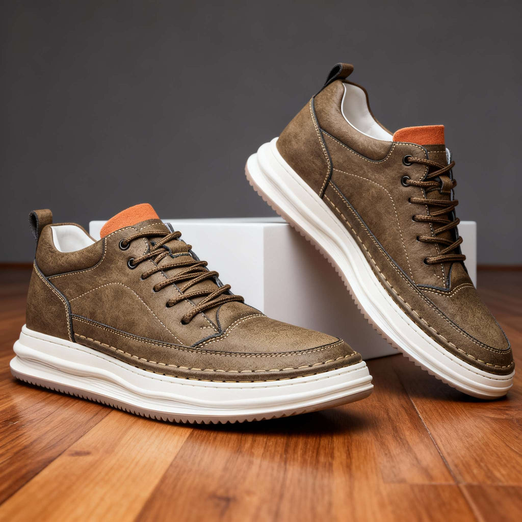 ORVAN Oakfield Leather Sneakers
