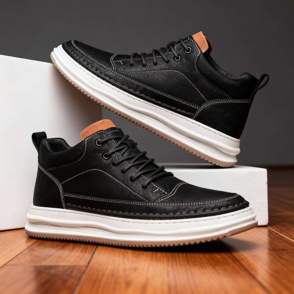 ORVAN Oakfield Leather Sneakers