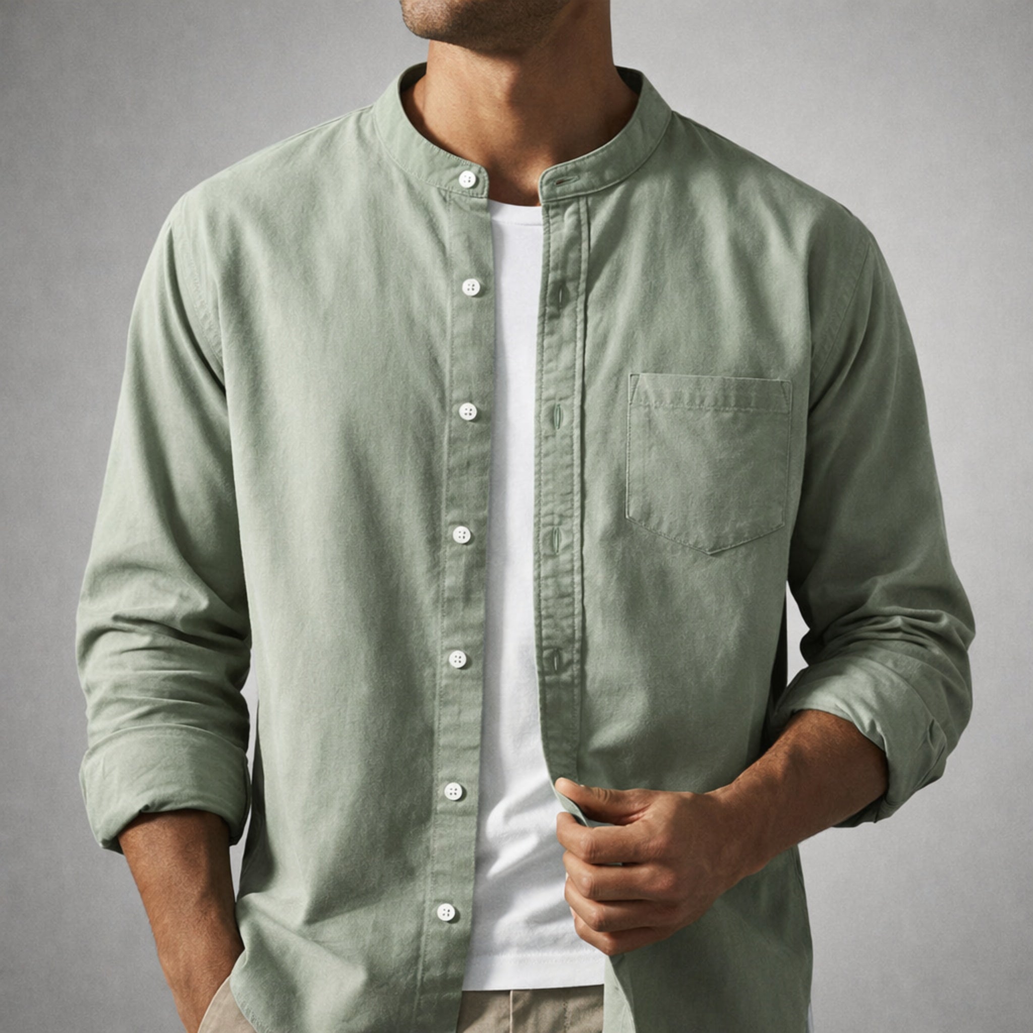 ORVAN Richard Linen Shirt